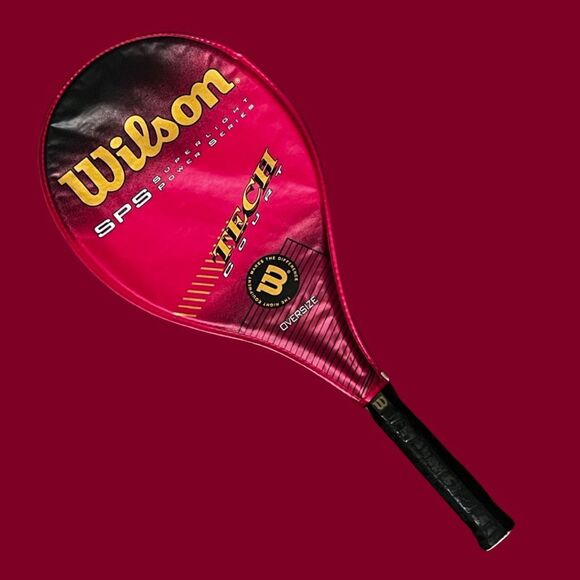 Wilson SPS Tech Court Power Series Tennis Racquet Oversize 4 1/2" L4 Cover - Picture 8 of 8